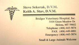 Bridger Veterinary Hospital Bridger Veterinary Hospital